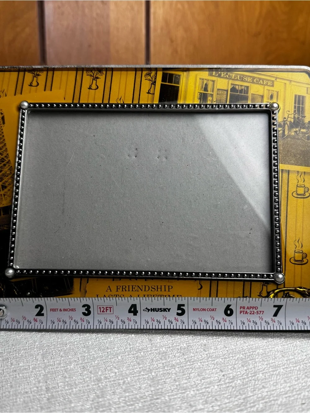Yellow Decorative Photo Frame - A Friendship Lasts a Lifetime
